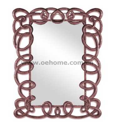 8462 Metal decorative wall mirrors for Hosipitality